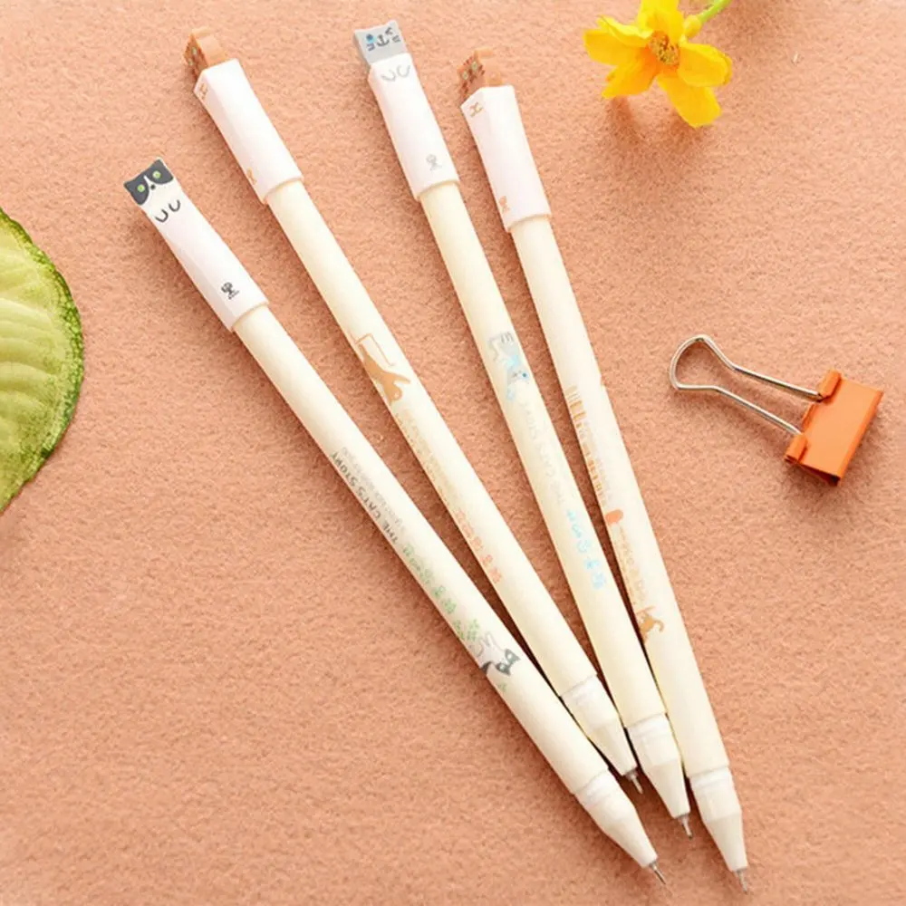 12pcs Cat Rollerball Pens with 0.38mm Extra Fine Point Black Ink Office Supplies Stationery for Students
12pcs Cat Rollerball Pens with 0.38mm Extra Fine Point Black Ink Office Supplies Stationery for Students