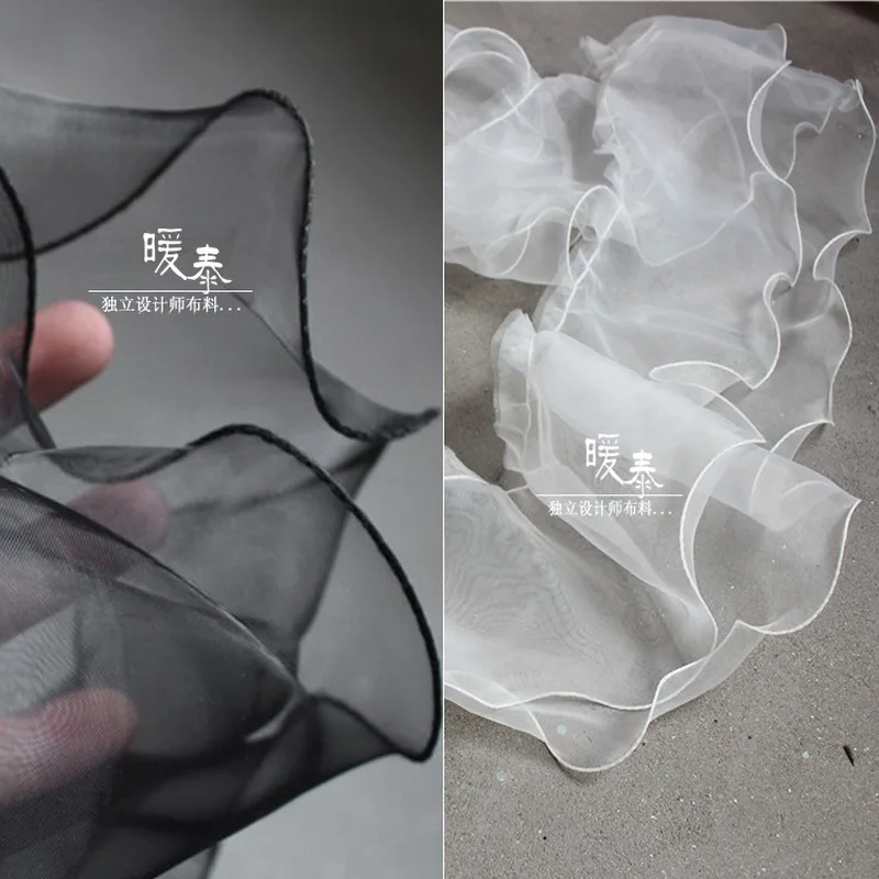 18.5cm Wave Lace Trim Black White 2 Layers Organza DIY Decor Ruffle Collar Cuff Skirt Wedding Dress Designer Accessories
18.5cm Wave Lace Trim Black White 2 Layers Organza DIY Decor Ruffle Collar Cuff Skirt Wedding Dress Designer Accessories
