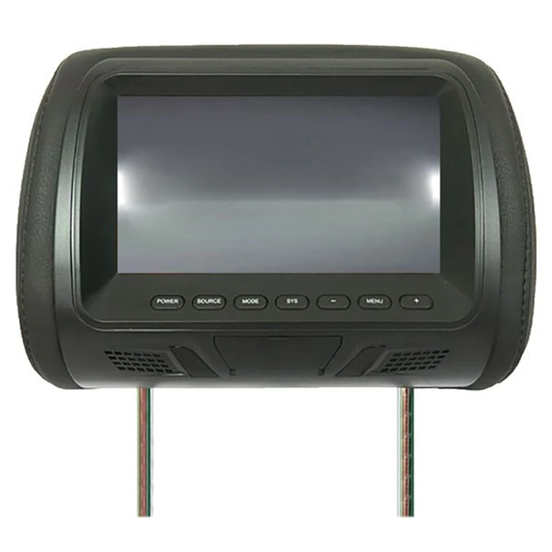 New 7 Inch 800X480 Pixels Car Headrest Monitor LED Digital Screen MP4 MP5 Player USB TF Rear Seat Entertainment
New 7 Inch 800X480 Pixels Car Headrest Monitor LED Digital Screen MP4 MP5 Player USB TF Rear Seat Entertainment