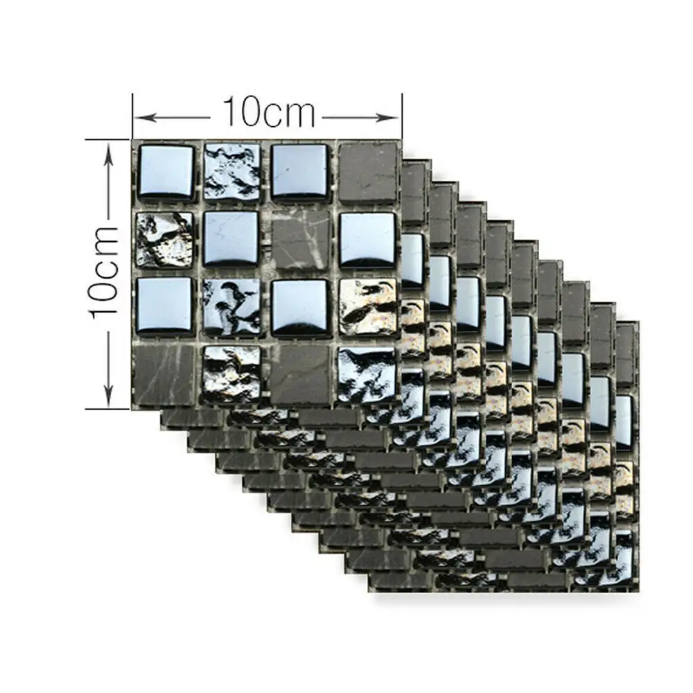 30 Pcs 3D Self Adhesive Mosaic Tile Sticker Waterproof Wall Tile Stickers Decor Household Bathroom Kitchen Decoration
30 Pcs 3D Self Adhesive Mosaic Tile Sticker Waterproof Wall Tile Stickers Decor Household Bathroom Kitchen Decoration