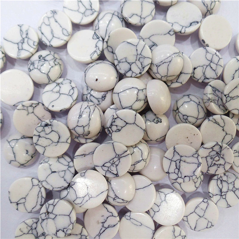 100Pcs 12x5mm Wholesale White Turquoise Round Cab Cabochon DIY Jewelry Making Accessories M136
100Pcs 12x5mm Wholesale White Turquoise Round Cab Cabochon DIY Jewelry Making Accessories M136