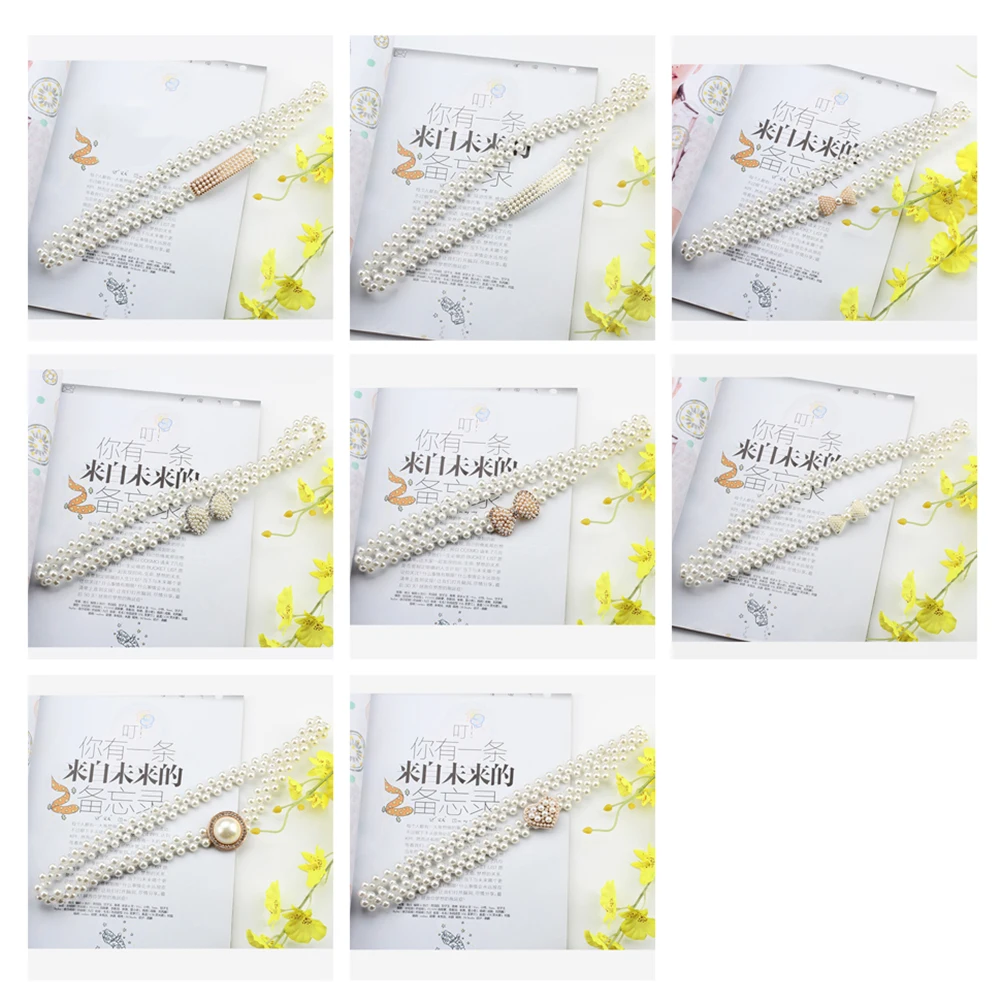 Women Pearl Waist Belt Elastic Buckle Chain Belt Girls Dress Strap Waistband Elegant Women Pearl Belt Waist Belts Elastic Buckle
Women Pearl Waist Belt Elastic Buckle Chain Belt Girls Dress Strap Waistband Elegant Women Pearl Belt Waist Belts Elastic Buckle