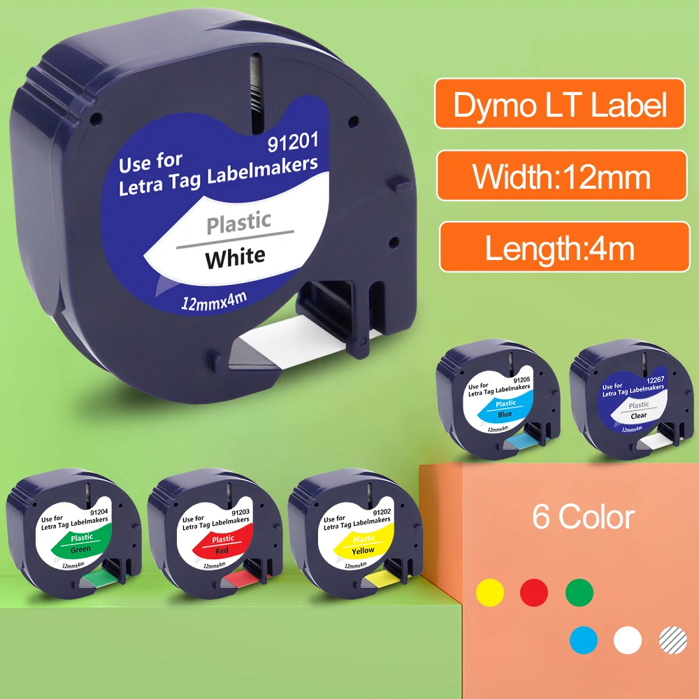 1PK для этикеток Dymo LetraTag 91201 12267 91200 91202 91203 91204 91205 LT, лента, совместимая с Dymo Letratag LT100H, этикеточная машина
1PK для этикеток Dymo LetraTag 91201 12267 91200 91202 91203 91204 91205 LT, лента, совместимая с Dymo Letratag LT100H, этикеточная машина