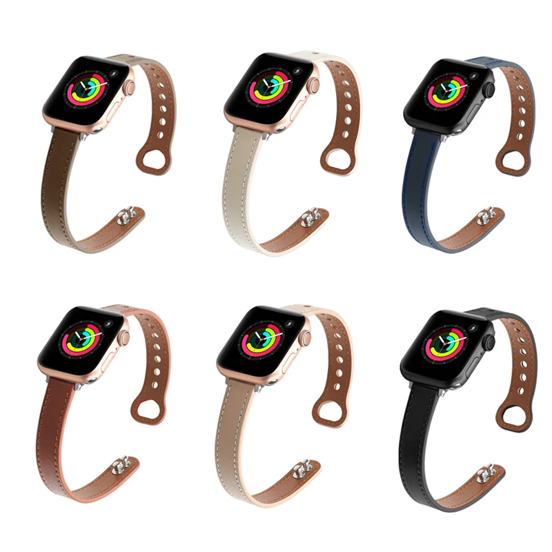 Тонкий кожаный ремешок для Apple watch band 44 мм 38 мм 40 мм 42 мм, браслет для iWatch Series SE 6 7 5 4 3 2, ремешок для наручных часов
Тонкий кожаный ремешок для Apple watch band 44 мм 38 мм 40 мм 42 мм, браслет для iWatch Series SE 6 7 5 4 3 2, ремешок для наручных часов