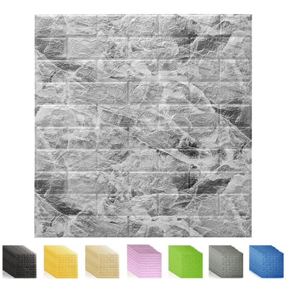 1pcs 3D Brick Wall Stickers DIY Home Decor Foam Waterproof Covering Wallpaper For TV Background Kids Living Room
1pcs 3D Brick Wall Stickers DIY Home Decor Foam Waterproof Covering Wallpaper For TV Background Kids Living Room