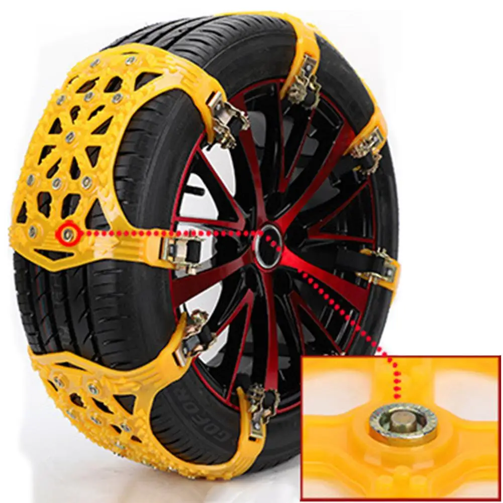 Snow Chains Universal Car off-road Car Anti Slip Snow Tire Chains for Car and Trucks Oxford Emergency New Thick Snow Chains
Snow Chains Universal Car off-road Car Anti Slip Snow Tire Chains for Car and Trucks Oxford Emergency New Thick Snow Chains
