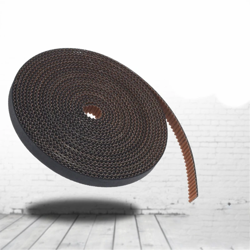 GT2 Timing Belt PU White/Black 5M Open Timing belt Width 6mm Polyurethane with Steel Core 5M Synchronous pulley 1 Pack
GT2 Timing Belt PU White/Black 5M Open Timing belt Width 6mm Polyurethane with Steel Core 5M Synchronous pulley 1 Pack