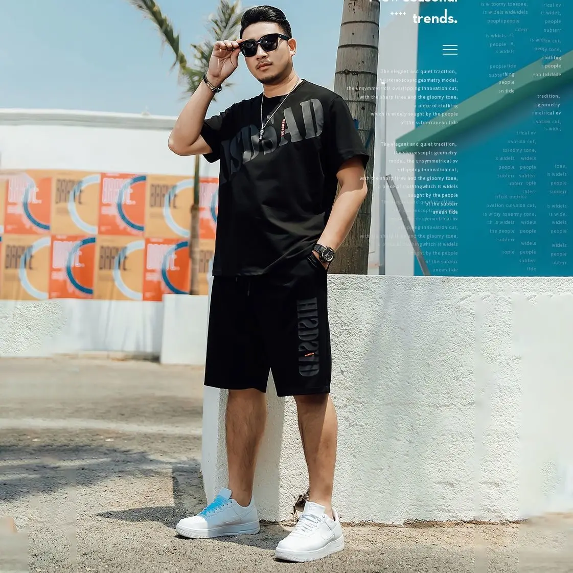 Big size men's summer trend fatter and fatter loose short sleeve T-shirt casual sports shorts suit men's
Big size men's summer trend fatter and fatter loose short sleeve T-shirt casual sports shorts suit men's