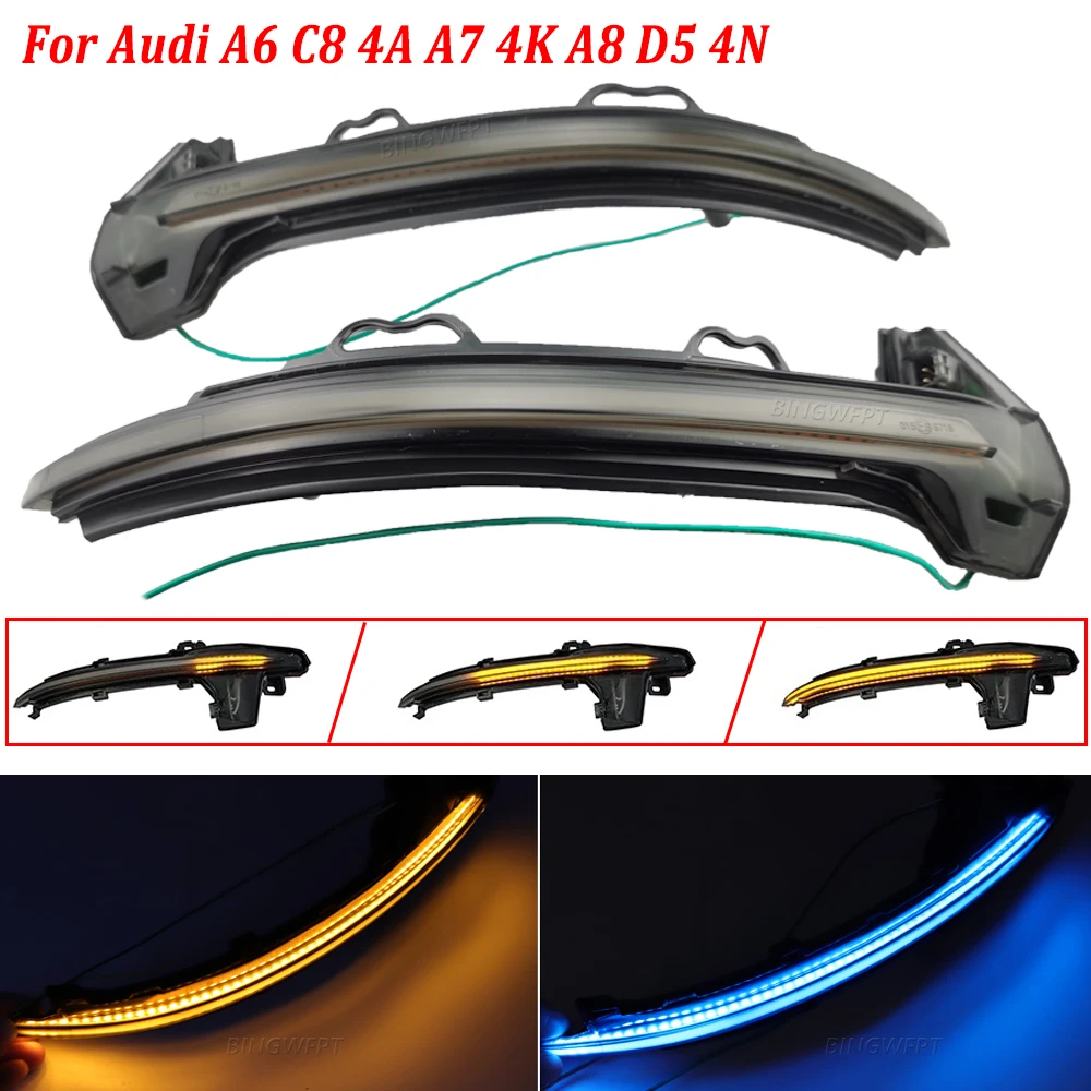 Dynamic LED Turn Signals Light BINGWFPT For Audi A6 C8 4K A7 4K8 A8 D5 2018 2019 Rearview Mirror Blinker Sequential Indicator
Dynamic LED Turn Signals Light BINGWFPT For Audi A6 C8 4K A7 4K8 A8 D5 2018 2019 Rearview Mirror Blinker Sequential Indicator