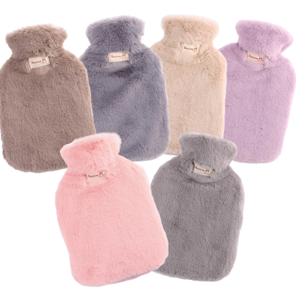 Hot Water Bottle with Plush Cover Reusable Washable Hot Water Bottle 800ml Large Capacity Rubber Leak-Proof Hot Water Bag
Hot Water Bottle with Plush Cover Reusable Washable Hot Water Bottle 800ml Large Capacity Rubber Leak-Proof Hot Water Bag