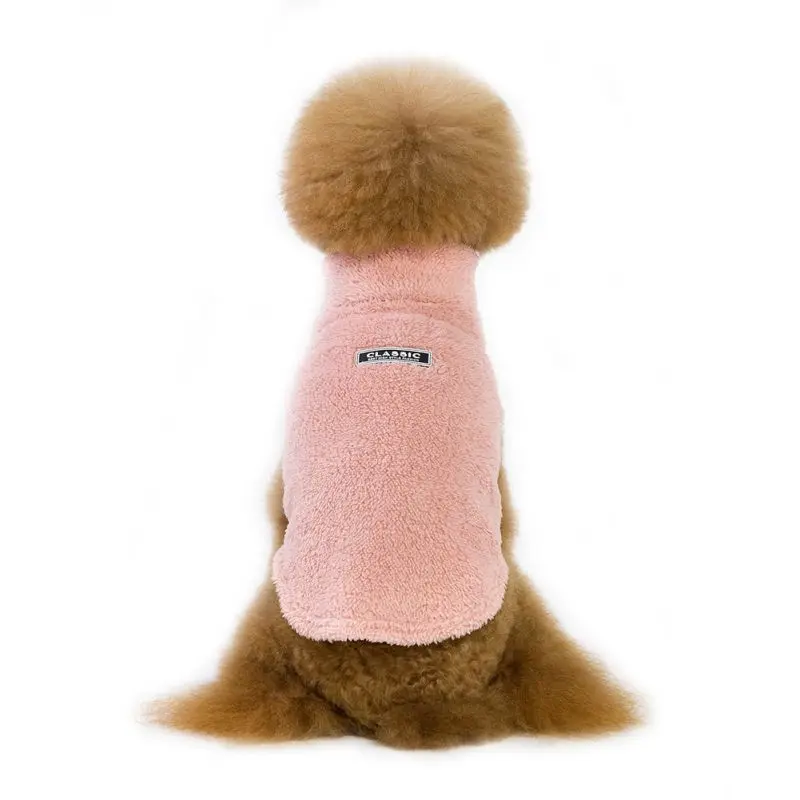 Pet Autumn/Winter Solid High Collar Cotton Wool Coat Teddy Costume Coral Velvet Clothes New arrive 2020
Pet Autumn/Winter Solid High Collar Cotton Wool Coat Teddy Costume Coral Velvet Clothes New arrive 2020