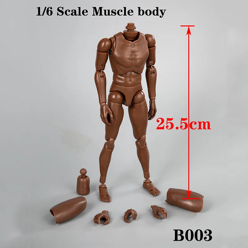 In Stock B003 B004 1/6 2021 Upgrated Version Wide Shoulders/Narrow Shoulders Black Color Caucasian Body for 12'' Action Figure
In Stock B003 B004 1/6 2021 Upgrated Version Wide Shoulders/Narrow Shoulders Black Color Caucasian Body for 12'' Action Figure