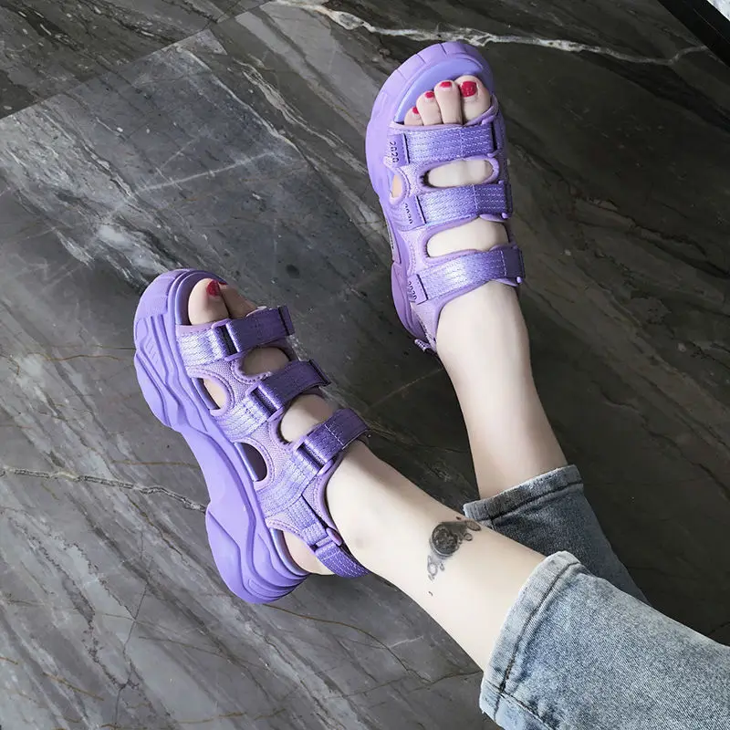 Fujin Fashion Polka Dot Platform Sandals Women Summer Casual Wedges Heels Shoes Woman Thick Bottom Sport Sandalias 2021
Fujin Fashion Polka Dot Platform Sandals Women Summer Casual Wedges Heels Shoes Woman Thick Bottom Sport Sandalias 2021