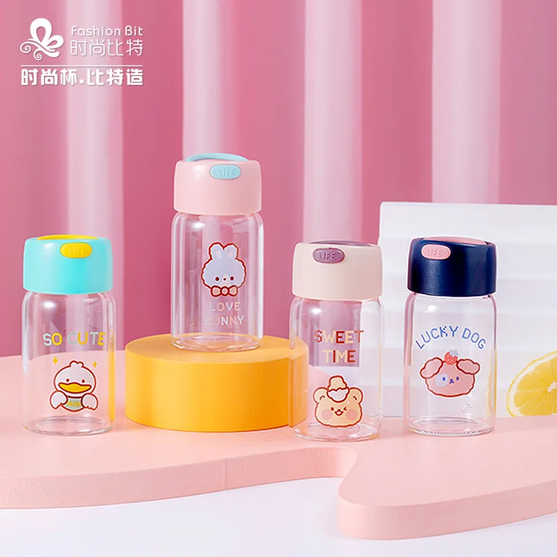 Fashion Bit Glass High Borosilicate Portable Cute Mini Water Cup Net Red Small Cup 180ml Glass Water Bottle Free Shipping Items
Fashion Bit Glass High Borosilicate Portable Cute Mini Water Cup Net Red Small Cup 180ml Glass Water Bottle Free Shipping Items