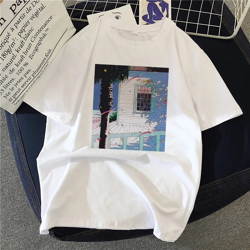 Woman mountain Tree Printed Harajuku Summer Tshirts Great wave and Sunrise Printed Women T Shirt Aesthetic Tshirts
Woman mountain Tree Printed Harajuku Summer Tshirts Great wave and Sunrise Printed Women T Shirt Aesthetic Tshirts