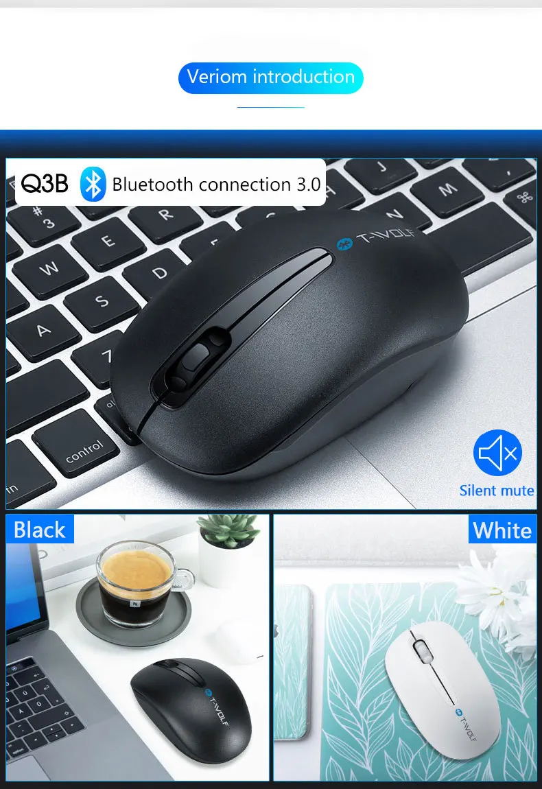 Q3B BLUETOOTH MOUSE 5.2 WIRELESS DESKTOP COMPUTER LAPTOP MOUSE quiet quiet portable compact power saving
Q3B BLUETOOTH MOUSE 5.2 WIRELESS DESKTOP COMPUTER LAPTOP MOUSE quiet quiet portable compact power saving