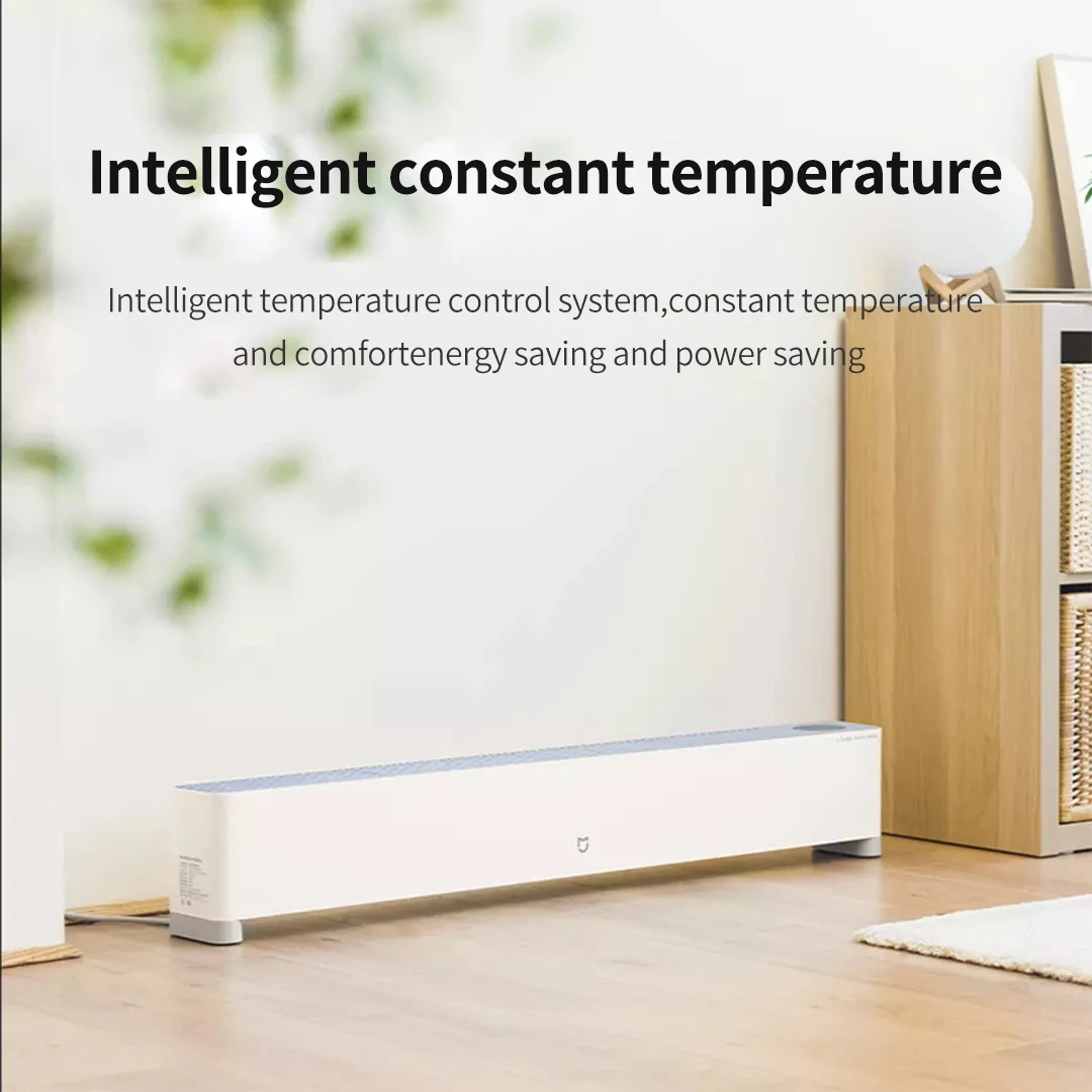 Xiaomi Mijia baseboard electric heater E household electric heating smart thermostat heater controlled by Mijia APP
Xiaomi Mijia baseboard electric heater E household electric heating smart thermostat heater controlled by Mijia APP