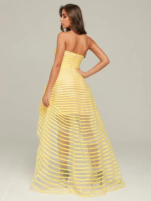 Elegant Dress Top Quality Sexy Fashion Night CLub Wedding Strapless Bandage Dress Long Celebrity Party Dress
Elegant Dress Top Quality Sexy Fashion Night CLub Wedding Strapless Bandage Dress Long Celebrity Party Dress