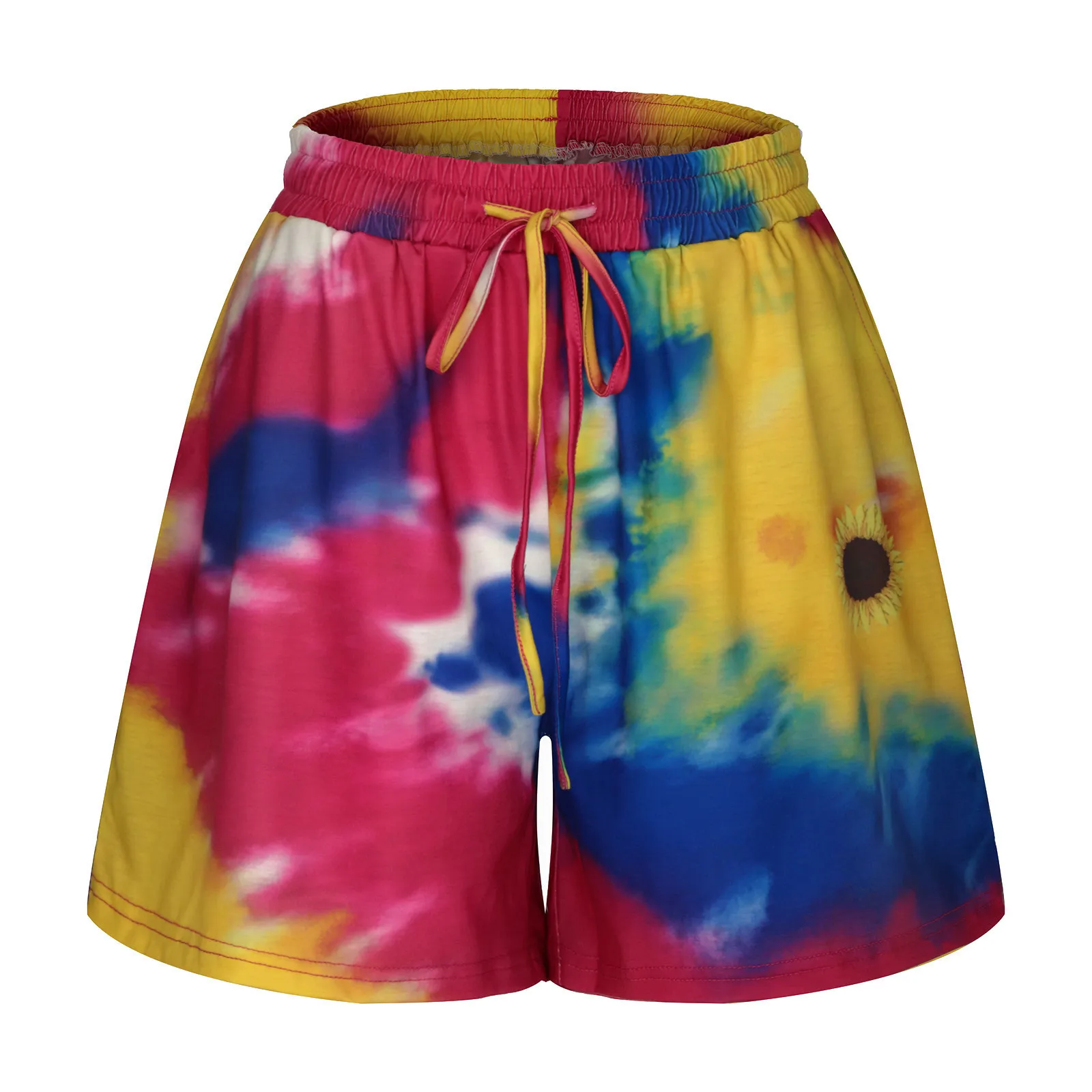 Women\u2019s Tie Dye Print Beaches Shorts Fashion Drawstring High Waist Sunflower Wide Leg Short Pants 2021
Women\u2019s Tie Dye Print Beaches Shorts Fashion Drawstring High Waist Sunflower Wide Leg Short Pants 2021
