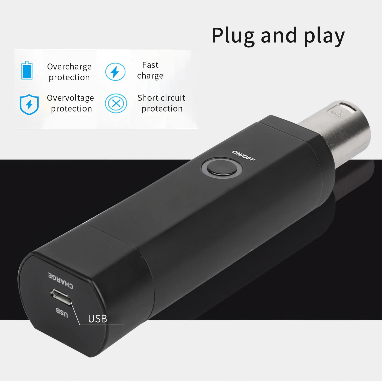 Wireless Bluetooth Receiver Audio Signal Receiver External Wireless Audio Converter Rechargeable Portable mini Audio Receiver
Wireless Bluetooth Receiver Audio Signal Receiver External Wireless Audio Converter Rechargeable Portable mini Audio Receiver