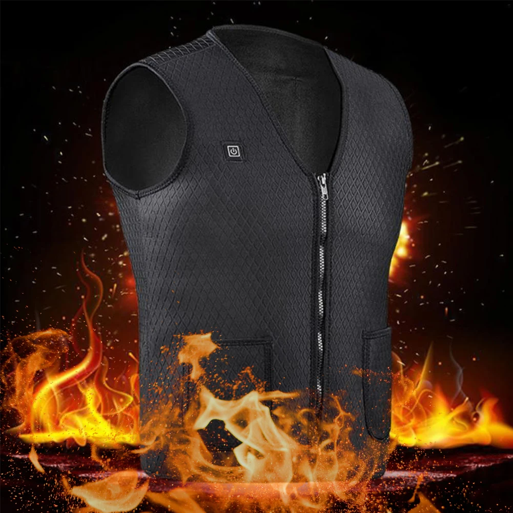 Men Women Outdoor USB Infrared Heating Vest Jacket Winter Flexible Electric Thermal Clothing Waistcoat For Winter Sports Hiking
Men Women Outdoor USB Infrared Heating Vest Jacket Winter Flexible Electric Thermal Clothing Waistcoat For Winter Sports Hiking