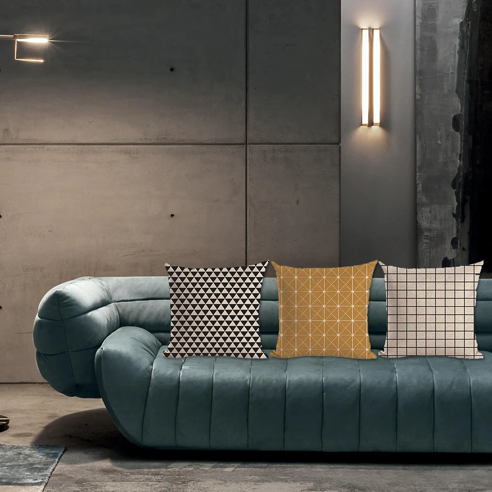 6PCS Throw Pillow Cover Set Square Striped Pattern Pillow Case Sofa Cushion Cover For Livingroom Bedroom Sofa Couch 45x45CM
6PCS Throw Pillow Cover Set Square Striped Pattern Pillow Case Sofa Cushion Cover For Livingroom Bedroom Sofa Couch 45x45CM