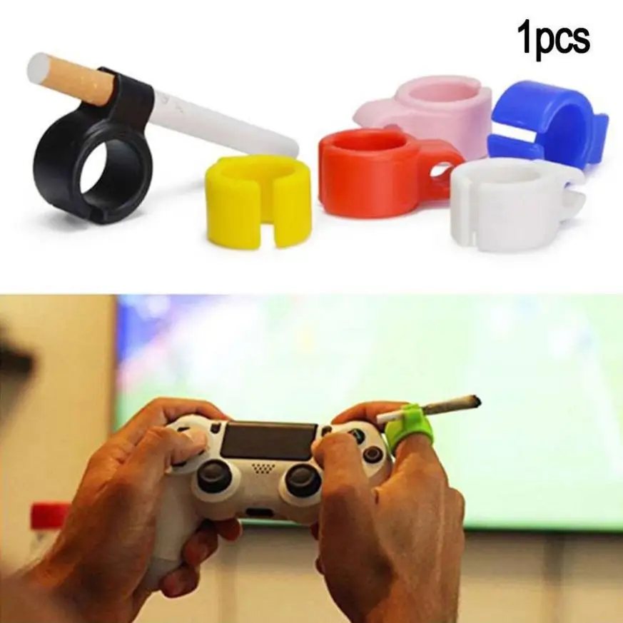 Wholesale Waterproof Endlessly Artifact 1 PC Silicone Ring Finger Hand Rack Cigarette Holder for Regular Smoking Smoker Men Gift
Wholesale Waterproof Endlessly Artifact 1 PC Silicone Ring Finger Hand Rack Cigarette Holder for Regular Smoking Smoker Men Gift