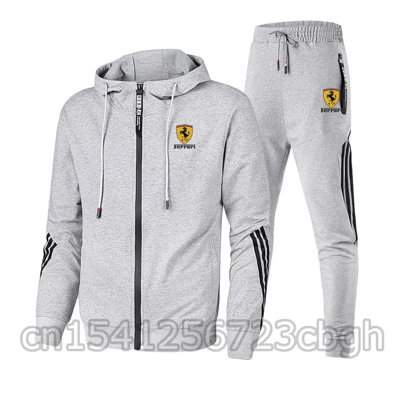 New autumn and winter men's sports shirts zipper hoodies + pants two pieces of casual sportswear men's sportswear gym brand clot
New autumn and winter men's sports shirts zipper hoodies + pants two pieces of casual sportswear men's sportswear gym brand clot