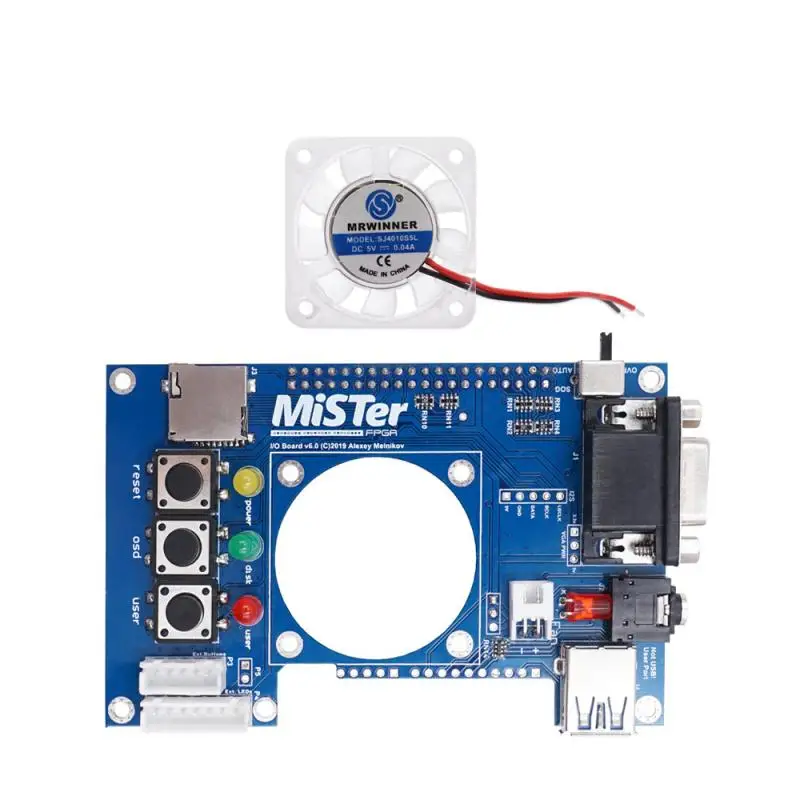 7 USB Ports IO Board Analog Video Output VGA Port With RGBHV/RGBS/YPbPr For MiSTer FPGA 3.5mm Headphone Port Replacement Board
7 USB Ports IO Board Analog Video Output VGA Port With RGBHV/RGBS/YPbPr For MiSTer FPGA 3.5mm Headphone Port Replacement Board
