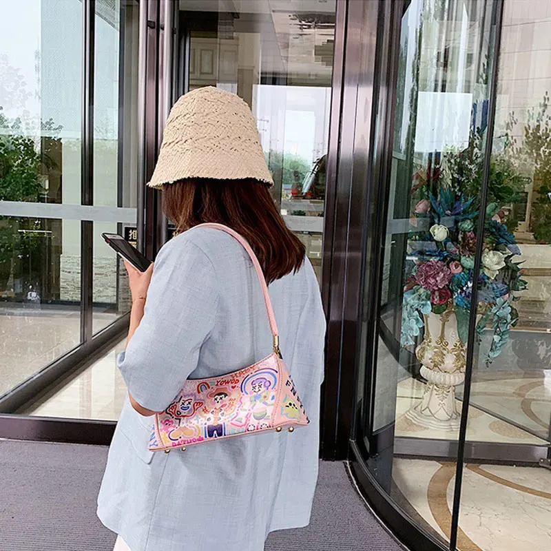 YoReAi Handle Bag Women Cartoons Handbag PU Leather Shoulder Totes Underarm Vintage Top Female Small Subaxillary Bags Clutch
YoReAi Handle Bag Women Cartoons Handbag PU Leather Shoulder Totes Underarm Vintage Top Female Small Subaxillary Bags Clutch