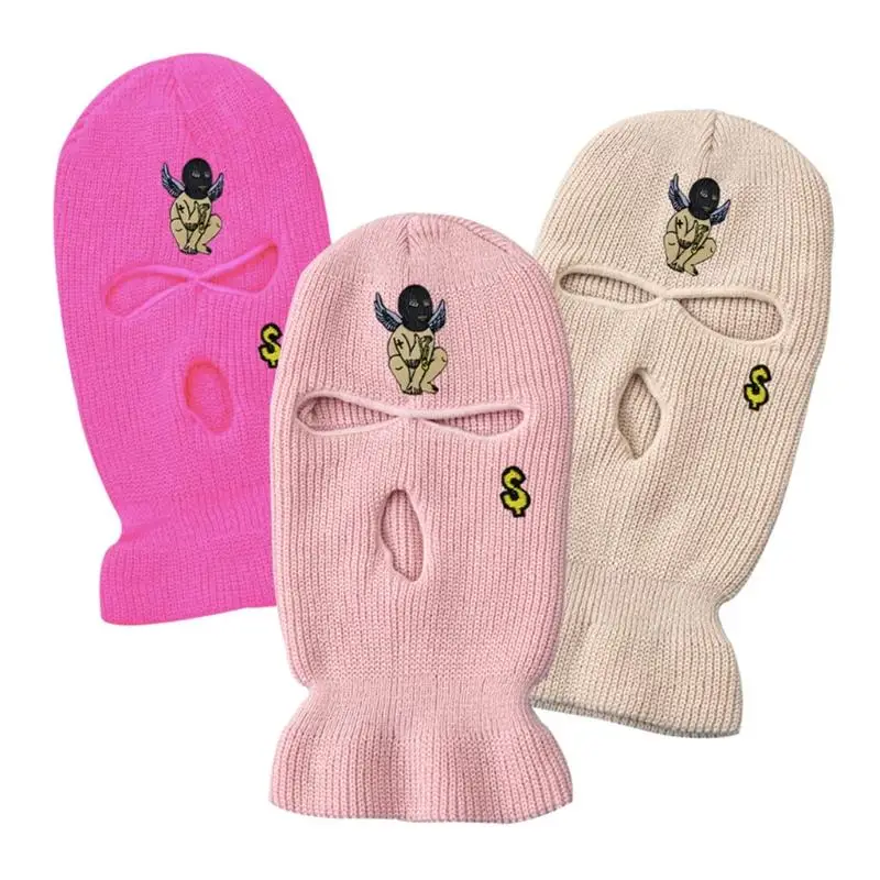 Fashionable Full Face Mask 3 Hole Face Ski Knit Mask Hat Adult Winter Balaclava Warm Knit Full Face Mask for Outdoor
Fashionable Full Face Mask 3 Hole Face Ski Knit Mask Hat Adult Winter Balaclava Warm Knit Full Face Mask for Outdoor