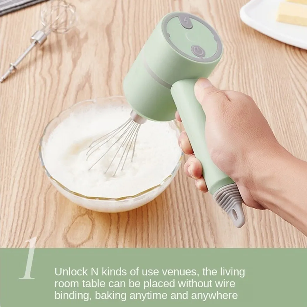 1pcs USB Wireless High-Power Electric Whisk For Baking Small Mini Mixer Home Kitchen Mixing Supplies
1pcs USB Wireless High-Power Electric Whisk For Baking Small Mini Mixer Home Kitchen Mixing Supplies