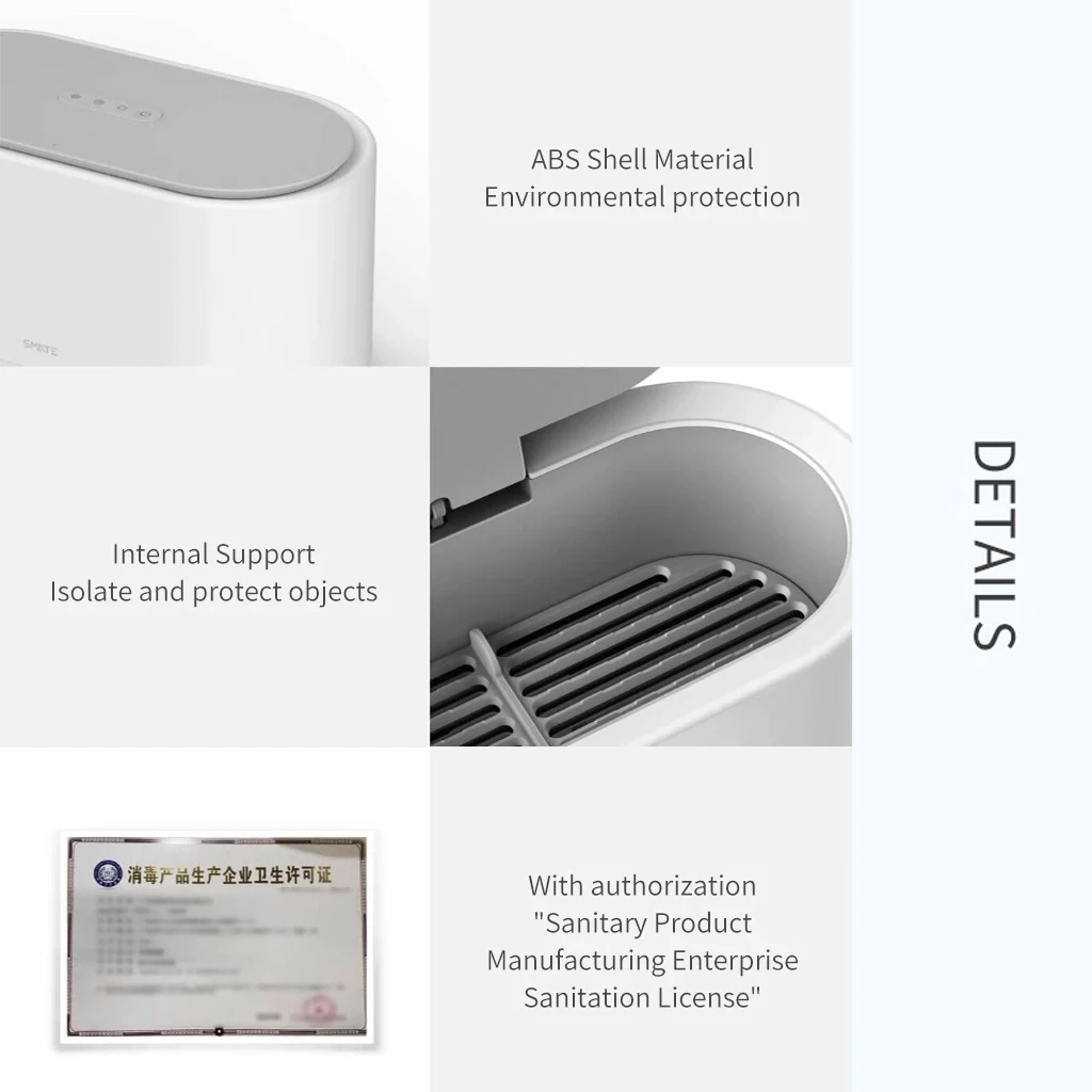 Xiaomi UV Bacterial Sterilizer Box Drying Sterilizer Beauty Tools Virus Killer for Face Mask Disinfection box
Xiaomi UV Bacterial Sterilizer Box Drying Sterilizer Beauty Tools Virus Killer for Face Mask Disinfection box