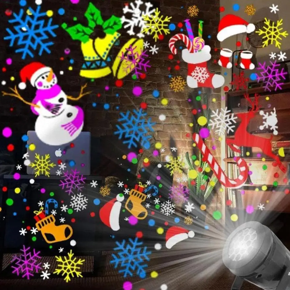 LED Christmas Picture HD Projection Light Projector High-brightness Stage Light Christmas Decoration Home Outdo Q8U2
LED Christmas Picture HD Projection Light Projector High-brightness Stage Light Christmas Decoration Home Outdo Q8U2