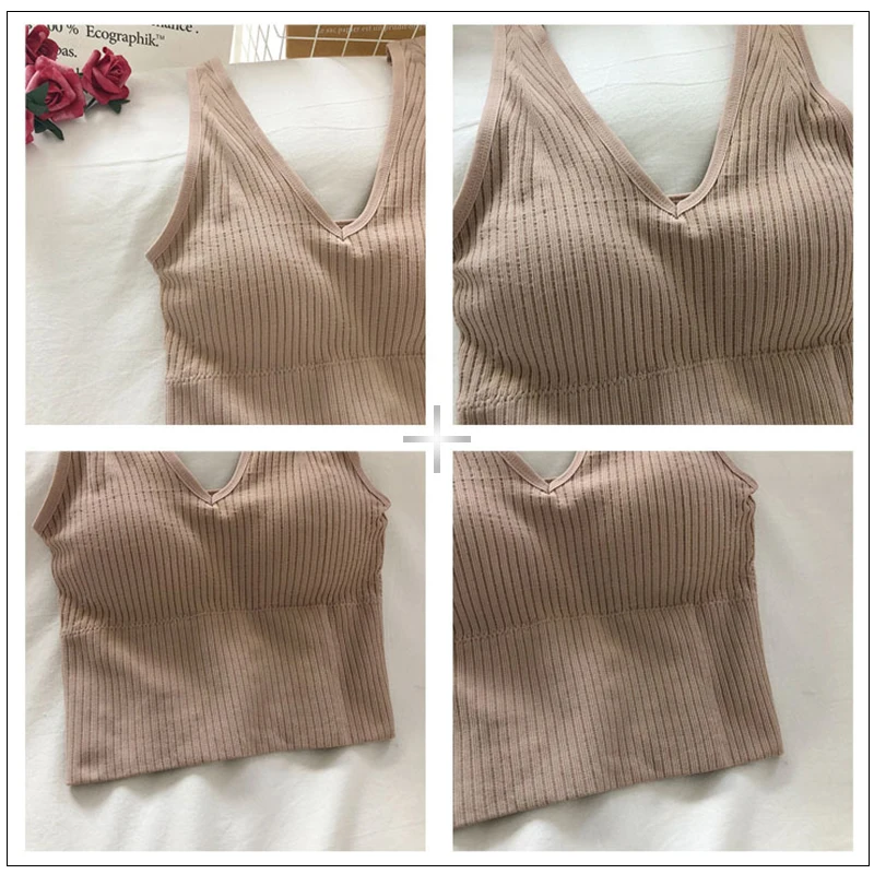 New Sexy Push UP Bra Woven Wrapped Top Underwear V-Tie Seamless Bra Pad Wireless Sports Bra 2020 Underwear For Women
New Sexy Push UP Bra Woven Wrapped Top Underwear V-Tie Seamless Bra Pad Wireless Sports Bra 2020 Underwear For Women