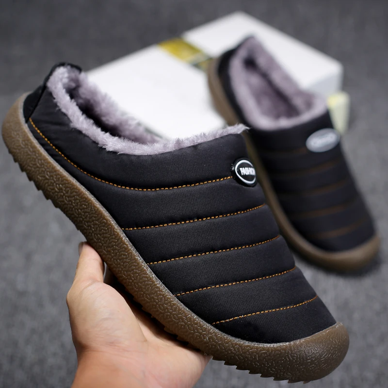 Coslony winter slipper for man warm men's slippers plush home slipper black waterproof slides for men Shoes soft male fur shoes
Coslony winter slipper for man warm men's slippers plush home slipper black waterproof slides for men Shoes soft male fur shoes
