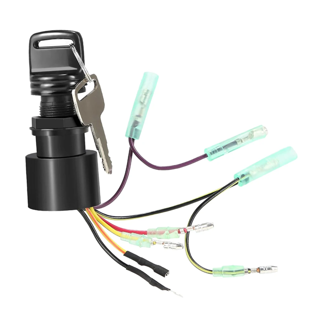 Ignition Switch with 2 Keys Replacement for Mercury Mariner Outboard Motor Remote Control Box 6 Wire Connectors Replace
Ignition Switch with 2 Keys Replacement for Mercury Mariner Outboard Motor Remote Control Box 6 Wire Connectors Replace