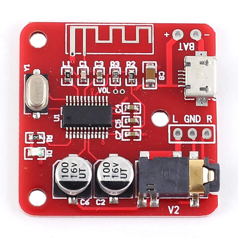XH-A250 модуль декодера Bluetooth 4,2, модуль приема без потерь, автомобильный усилитель звука, Модифицированная Беспроводная Плата декодера MP3 
XH-A250 модуль декодера Bluetooth 4,2, модуль приема без потерь, автомобильный усилитель звука, Модифицированная Беспроводная Плата декодера MP3