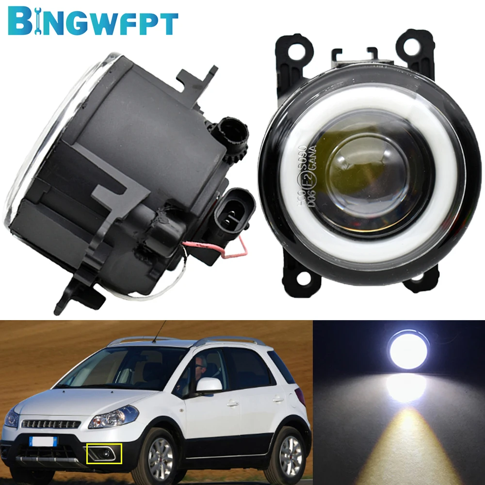 Противотуманные фары ангельские глазки для FIAT Sedici Fiat Punto Evo2010 автомобильные H11 Светодиодный дневные ходовые огсветильник 12 В
Противотуманные фары ангельские глазки для FIAT Sedici Fiat Punto Evo2010 автомобильные H11 Светодиодный дневные ходовые огсветильник 12 В