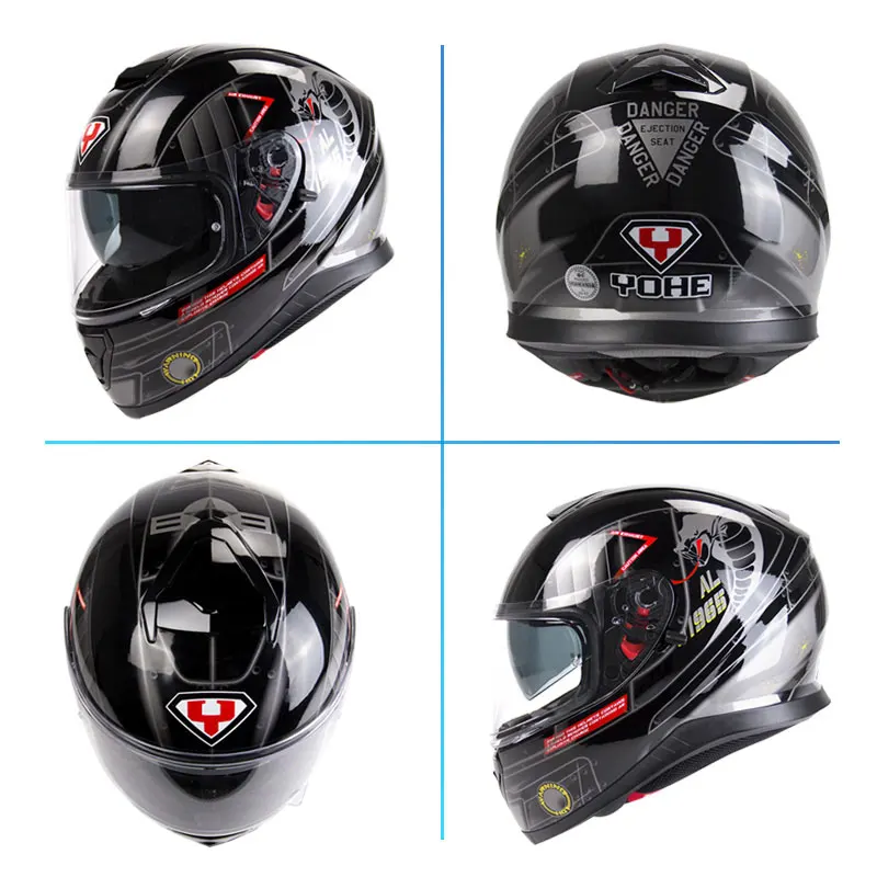 Full Face Motorcycle Helmet With Double Lens Man Woman Capacete Helmet Casco Moto Racing cascos para moto
Full Face Motorcycle Helmet With Double Lens Man Woman Capacete Helmet Casco Moto Racing cascos para moto