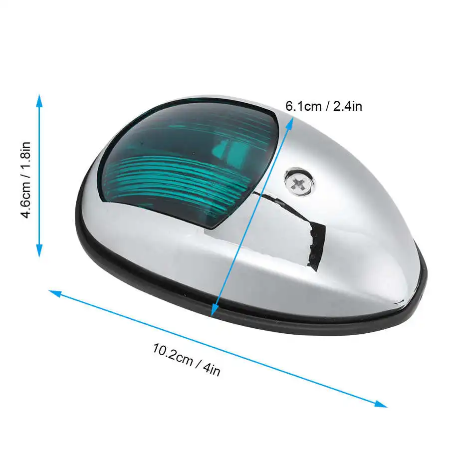 Marine Hardware Boat Accessories Marine 12V LED Marine Navigation Light Waterproof Green Starboards Red Port Side Mount 
Marine Hardware Boat Accessories Marine 12V LED Marine Navigation Light Waterproof Green Starboards Red Port Side Mount