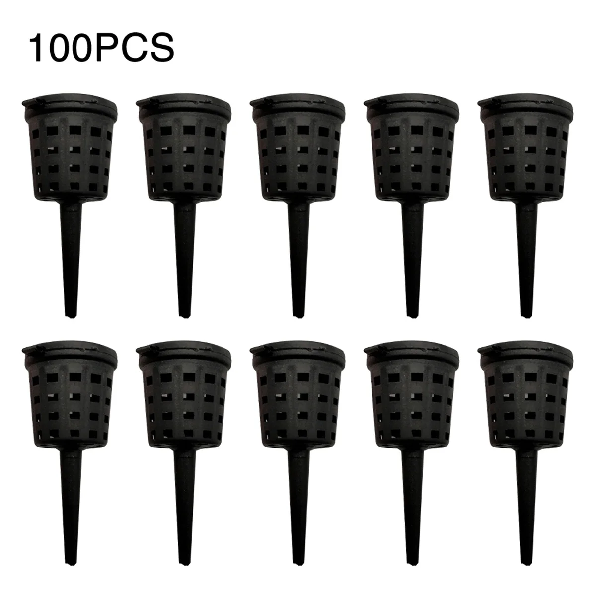 50 /100 Pcs Fertilizer Baskets With Lid Portable Cultivation Garden Aquarium Nursery Slow-release Fertilizer Basket
50 /100 Pcs Fertilizer Baskets With Lid Portable Cultivation Garden Aquarium Nursery Slow-release Fertilizer Basket