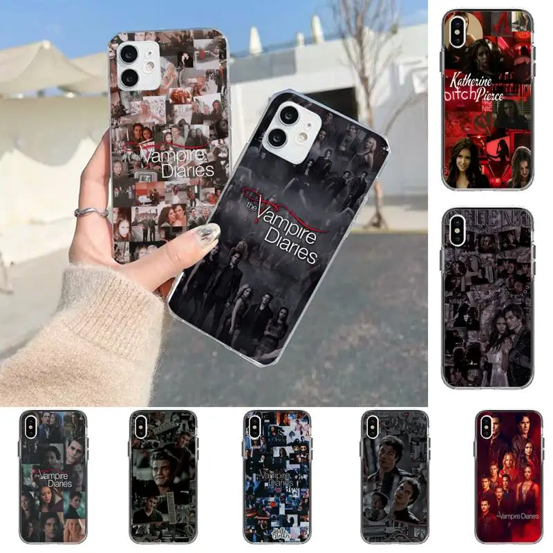The Vampire Diaries Phone Case for iPhone 11 12 13 mini pro XS MAX 8 7 6 6S Plus X 5S SE 2020 XR
The Vampire Diaries Phone Case for iPhone 11 12 13 mini pro XS MAX 8 7 6 6S Plus X 5S SE 2020 XR