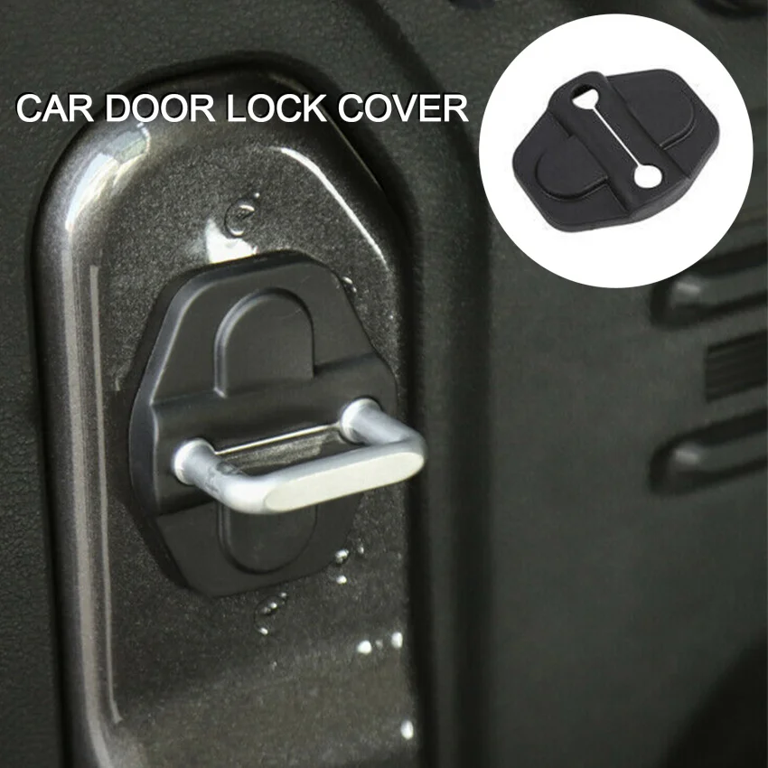 6 Pcs Car Door Lock Cover Trim Corrosion Protection ABS cover for Jeep Wrangler JL Gladiator JT 2018 2019 2020 Car Accessories
6 Pcs Car Door Lock Cover Trim Corrosion Protection ABS cover for Jeep Wrangler JL Gladiator JT 2018 2019 2020 Car Accessories