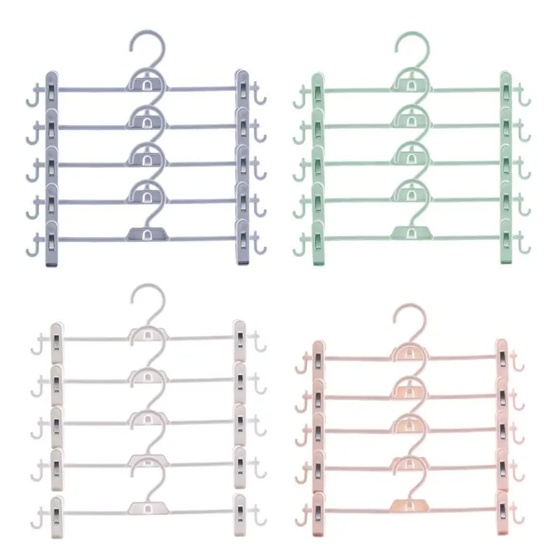 5pcs Stackable Hanger Rack Strong Plastic Pants Trouser Skirt Add-On Hanger with Adjustable Clip and hook Non Slip Space-Saving 
5pcs Stackable Hanger Rack Strong Plastic Pants Trouser Skirt Add-On Hanger with Adjustable Clip and hook Non Slip Space-Saving