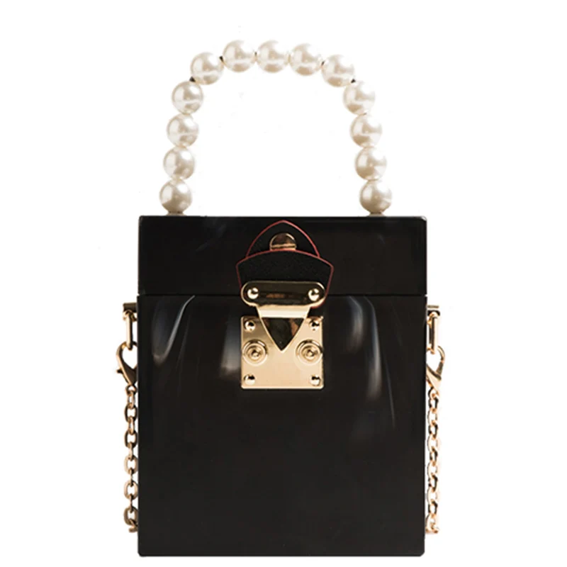 Pearl Tote Hard Box Bag 2021 New High-quality PU Leather Women's Designer Handbag Chain Shoulder Messenger Bag Mini Banquet bag
Pearl Tote Hard Box Bag 2021 New High-quality PU Leather Women's Designer Handbag Chain Shoulder Messenger Bag Mini Banquet bag