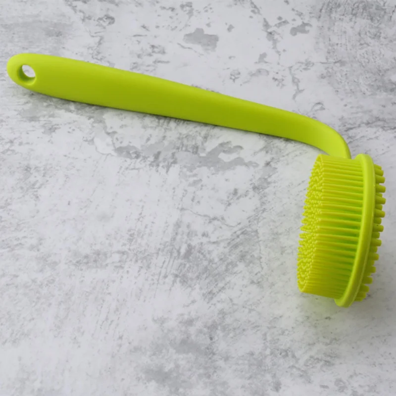 Bathroom Long Handle Silicone Bath Brush Back Rub Massage Shower Cleaning Brushes
Bathroom Long Handle Silicone Bath Brush Back Rub Massage Shower Cleaning Brushes