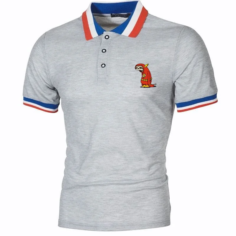 Male Polo Shirt Short Sleeve T-Shirt Super Hero Red Sloth Tshir Men's Harajuku Tops Cotton Tees Funny The Flash Clothes S-3XL
Male Polo Shirt Short Sleeve T-Shirt Super Hero Red Sloth Tshir Men's Harajuku Tops Cotton Tees Funny The Flash Clothes S-3XL
