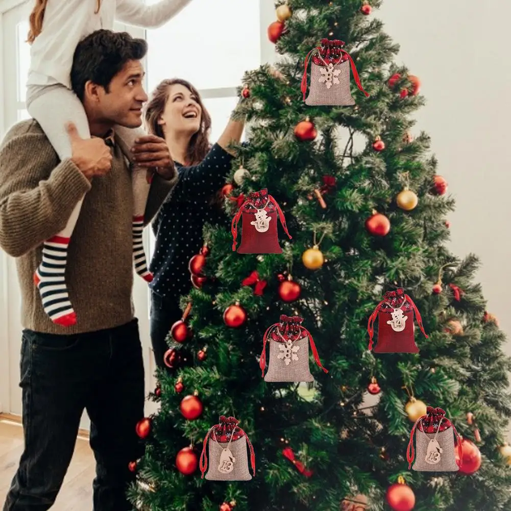 Christmas Burlap Gift Bag Set DIY Advent Calendar Bag Garland Kit Candy Storage Bag DIY Christmas Advent Calendar Bag
Christmas Burlap Gift Bag Set DIY Advent Calendar Bag Garland Kit Candy Storage Bag DIY Christmas Advent Calendar Bag