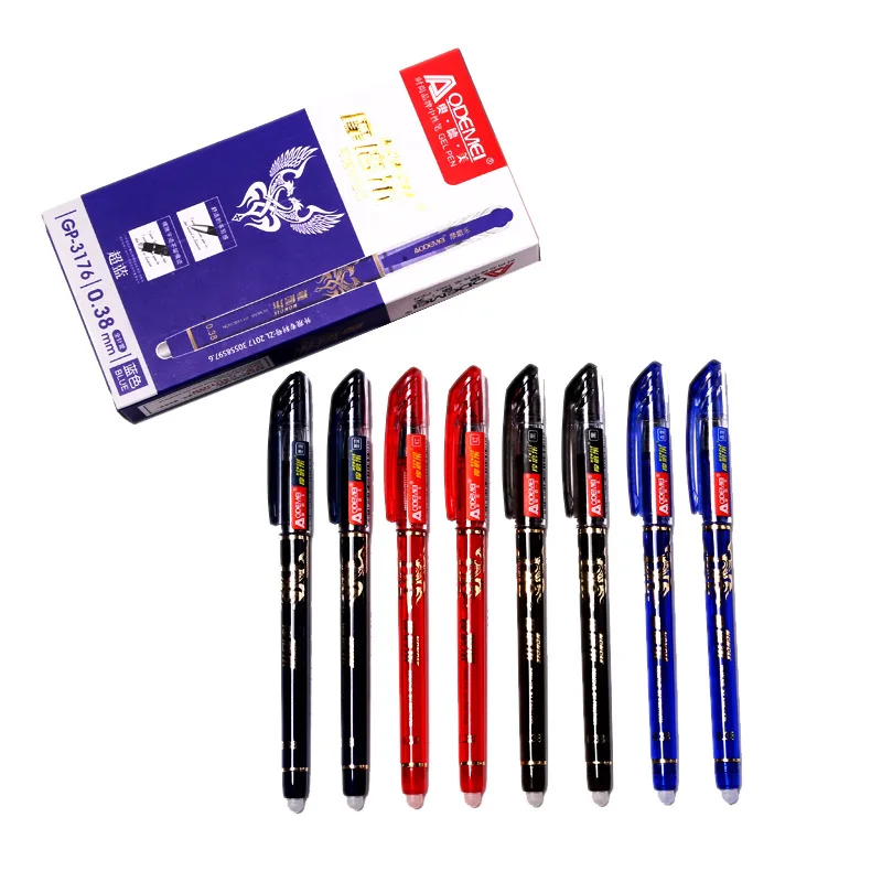 32PCS Gel pen set 0.5mm ball tip Erasable School & office supplies Stationery | Канцтовары для офиса и дома